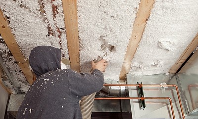 Blown-in cellulose