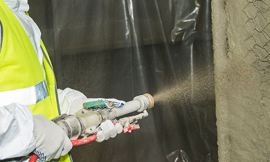 Intumescent fireproofing